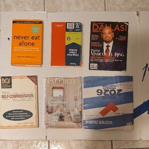 Assorted Books and Magazines Collection